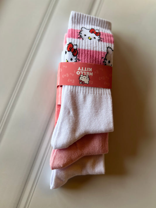Pack de 3 Calcetines Hello Kitty
